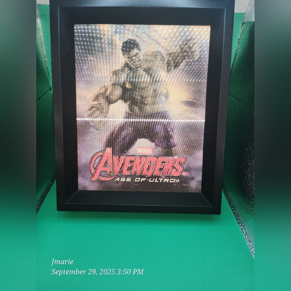 Pyramid America Marvel Avengers Age of Ultron Hulk Lenticular 3D Wall Art